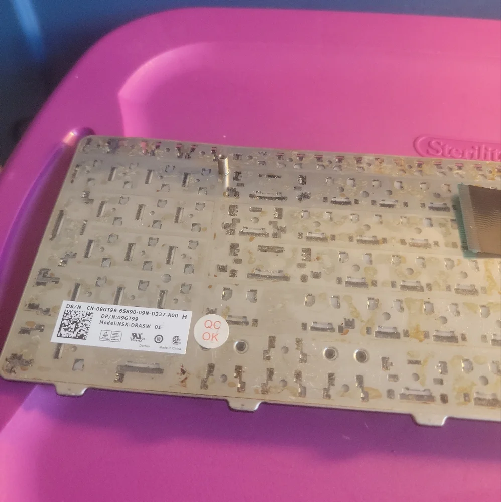 Dell Inspiron Keyboard NSK-DRASW 01